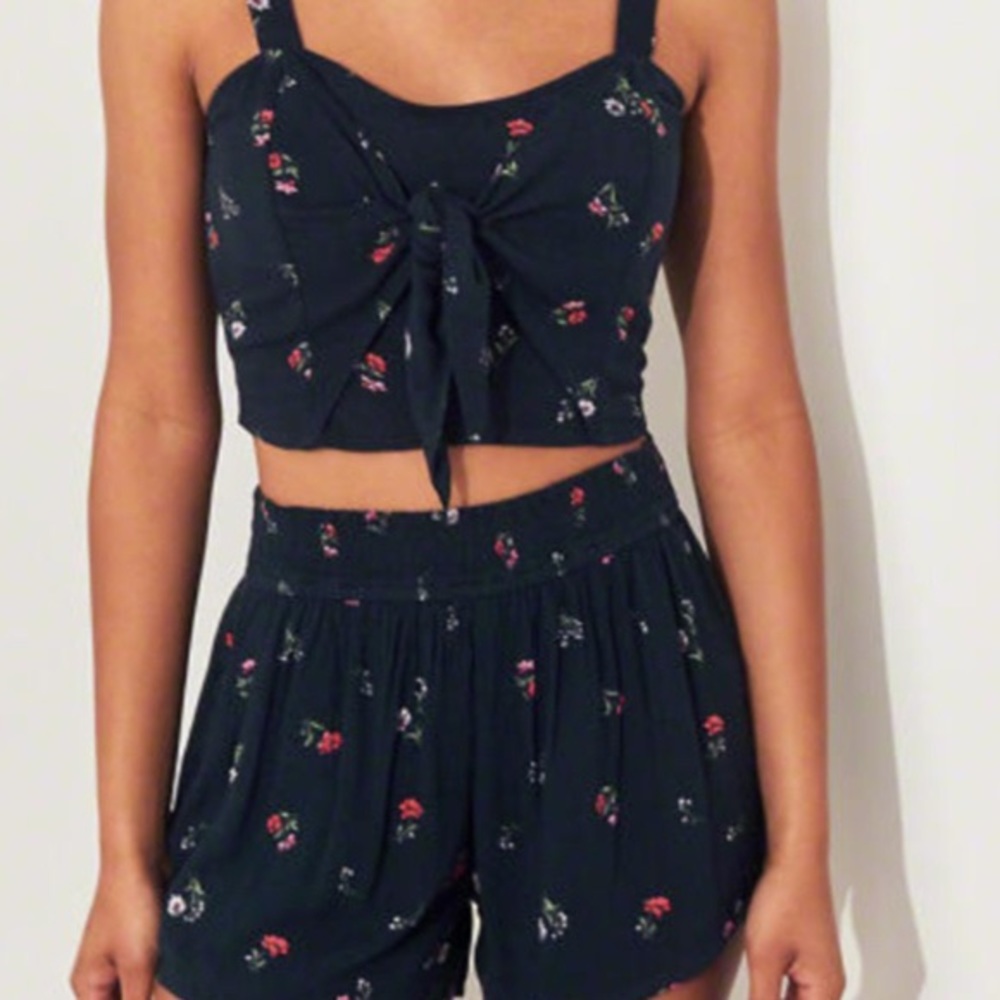 Two piece floral set